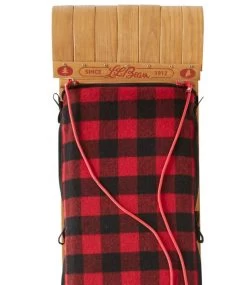 L.L.Bean Toboggan With Cushion And Buffalo Plaid Cushion Cover -L.L.Bean Shop 292347 0 47