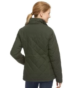 Women's L.L.Bean Upcountry Waxed-Cotton Down Jacket -L.L.Bean Shop 296116 0 45