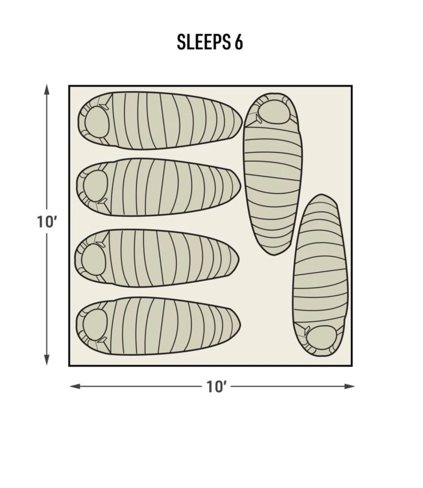 L.L.Bean Acadia 6-Person Family Tent 5 L.L.Bean Acadia 6-Person Family Tent - Image 3