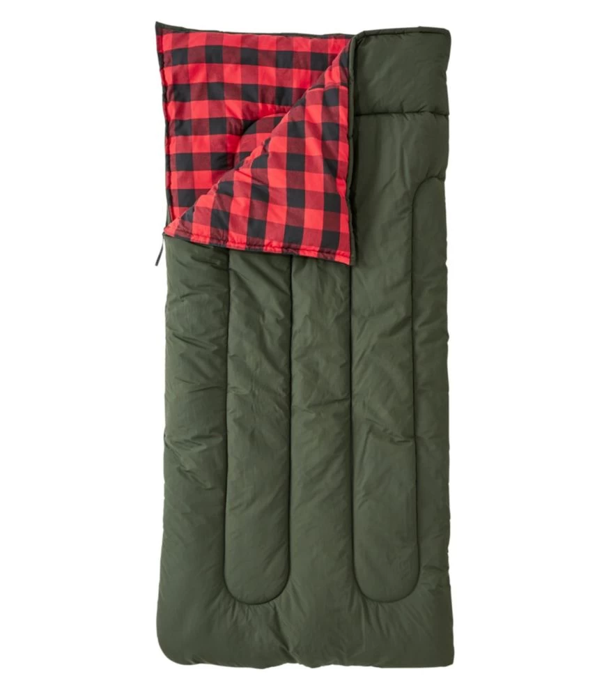 L.L.Bean Flannel Lined Camp Sleeping Bag, 20° 3 L.L.Bean Flannel Lined Camp Sleeping Bag, 20°