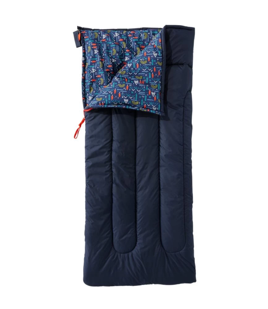 Kids' L.L.Bean Cotton-Blend Camp Sleeping Bag, 40° 3 Kids' L.L.Bean Cotton-Blend Camp Sleeping Bag, 40°