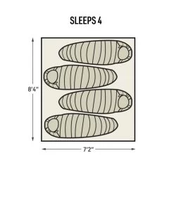 L.L.Bean Northern Guide 4-Person Tent 13 L.L.Bean Northern Guide 4-Person Tent -L.L.Bean Shop 512879 0 48