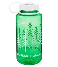 Nalgene Sustain Wide Mouth Water Bottle With L.L.Bean Print, 32 Oz.