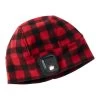 Men's L.L.Bean Rechargeable LED Pathfinder Beanie, Plaid