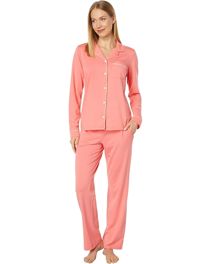 L.L.Bean Super Soft Shrink-Free Button Front Pajama Set 3 L.L.Bean Super Soft Shrink-Free Button Front Pajama Set