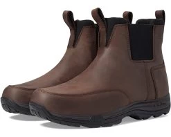 L.L.Bean Traverse Trail Boot Leather Pull-On Waterproof Insulated