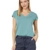 L.L.Bean Beyond Soft Short Sleeve V-Neck Tee -L.L.Bean Shop 61JSL1j PvL. AC SR736920