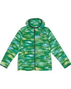 L.L.Bean Mountain Classic Fleece Hooded Print (Big Kids)