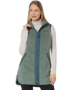 L.L.Bean Bean's Sherpa Fleece Long Vest
