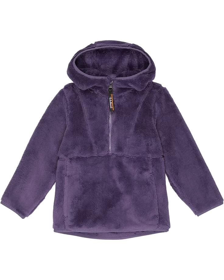 L.L.Bean Hi-Pile Fleece Pullover Hoodie (Little Kids) 3 L.L.Bean Hi-Pile Fleece Pullover Hoodie (Little Kids)