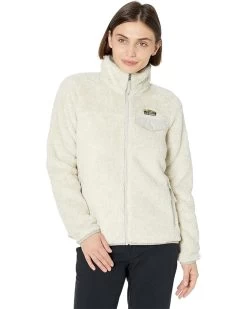 L.L.Bean Petite Hi-Pile Fleece Full Zip Jacket