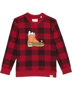 L.L.Bean L.L.Bean X Peanuts Crew Sweatshirt Printed (Big Kids)