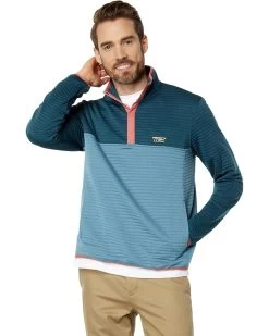 L.L.Bean Airlight Knit Pullover Color-Block
