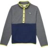 L.L.Bean Quilted Snap 1/4 Pullover (Big Kids)