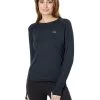 L.L.Bean Petite Midweight Baselayer Crew Long Sleeve
