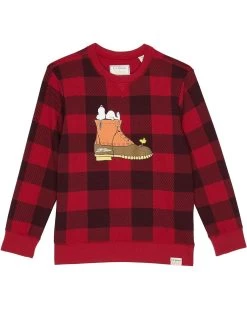 L.L.Bean L.L.Bean X Peanuts Crew Sweatshirt Printed (Little Kids)