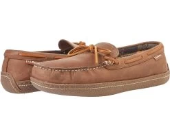 L.L.Bean Hand Sewn Slippers Flannel-Lined