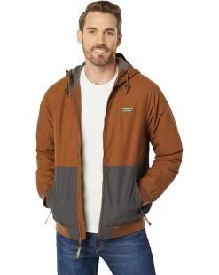 L.L.Bean Insulated Bomber Hoodie Color-Block