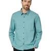 L.L.Bean BeanFlex Twill Shirt Long Sleeve Traditional Fit