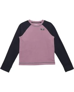 L.L.Bean Fitness Fleece Long Sleeve Tee Color-Block (Little Kids)