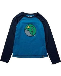 L.L.Bean Organic Baseball Tee (Big Kids)