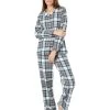 L.L.Bean Scotch Plaid Flannel Pajamas Plaid