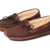 L.L.Bean Bison Double Sole Slipper Shearling Lined 2 L.L.Bean Bison Double Sole Slipper Shearling Lined -L.L.Bean Shop 71nBviJancL. AC SR920736