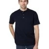 L.L.Bean Carefree Unshrinkable Henley T-Shirt Short Sleeve