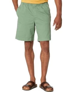 L.L.Bean Lakewashed Stretch Pull-On Khaki Shorts