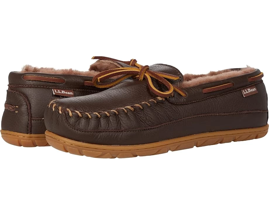 L.L.Bean Wicked Good Moosehide Slipper Moccasin 3 L.L.Bean Wicked Good Moosehide Slipper Moccasin