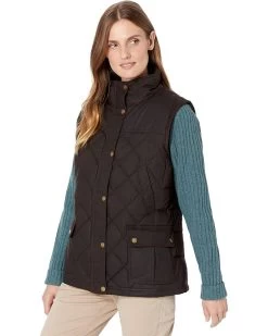 L.L.Bean Upcountry Waxed Cotton Down Vest