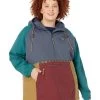 L.L.Bean Plus Size Mountain Classic Insulated Anorak Multicolor
