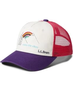 L.L.Bean Kid’s Bean's Trucker Hat Motif