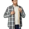 L.L.Bean Sherpa Lined Scotch Plaid Shirt Long Sleeve Regular
