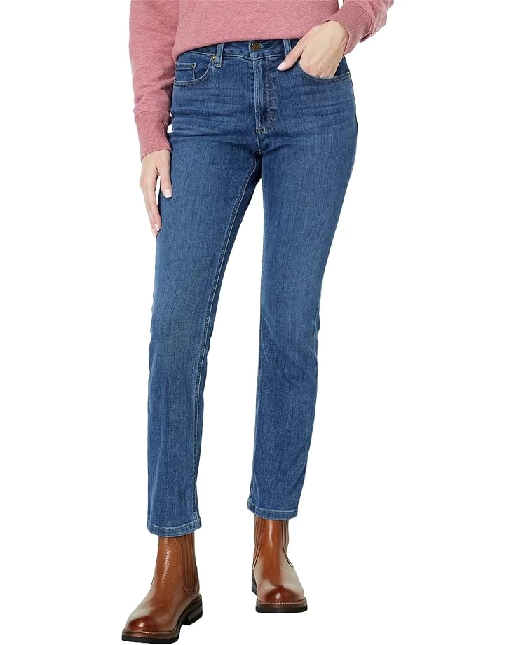 L.L.Bean BeanFlex Straight Leg Favorite Fit Jeans In Stonewashed 3 L.L.Bean BeanFlex Straight Leg Favorite Fit Jeans In Stonewashed