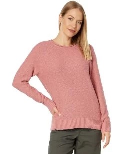 L.L.Bean Midweight Cotton Slub Rollneck Pullover