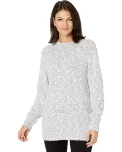 L.L.Bean Cotton Ragg Sweaters Funnel Neck Pullover