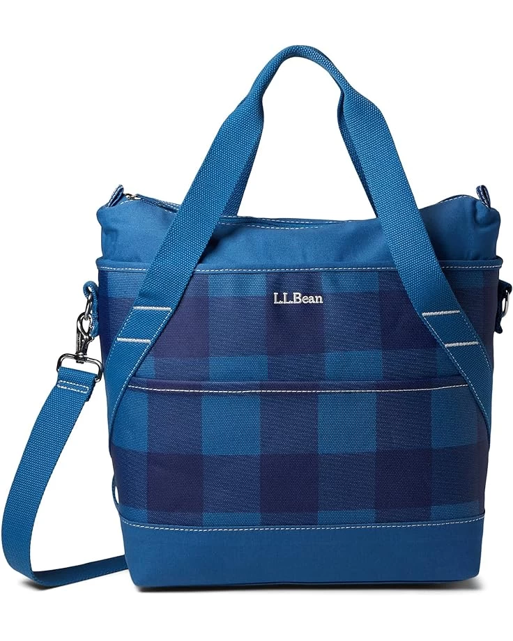 L.L.Bean Insulated Tote Medium Plaid 3 L.L.Bean Insulated Tote Medium Plaid