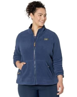L.L.Bean Plus Size Mountain Classic Fleece Jacket