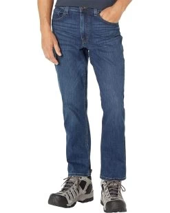 L.L.Bean BeanFlex Standard Fit Jeans In Deep Indigo