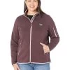 L.L.Bean Plus Size Sweater Fleece Full Zip Jacket