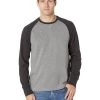 L.L.Bean Washed Cotton Double-Knit Crew Neck Long Sleeve Slightly Color-Block Regular -L.L.Bean Shop 81LldGe7DoL. AC SR736920