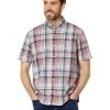 L.L.Bean Comfort Stretch Chambray Shirt Long Sleeve Traditional Fit Plaid -L.L.Bean Shop 81NFxYEPVYL. AC SR736920
