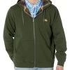 L.L.Bean Katahdin Iron Works Sweatshirt Flannel Lined Full Zip Hooded - Tall -L.L.Bean Shop 81Qw8KmoHTL. AC SR736920