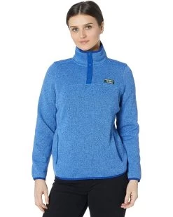 L.L.Bean Petite Bean's Sweater Fleece Pullover