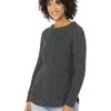 L.L.Bean Signature Cotton Fisherman Tunic Sweater -L.L.Bean Shop 81WIVyCcxL. AC SR736920