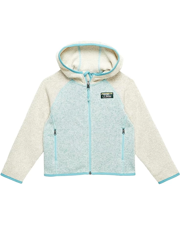 L.L.Bean Bean's Sweater Fleece Hooded Color-Block (Little Kids) 3 L.L.Bean Bean's Sweater Fleece Hooded Color-Block (Little Kids)