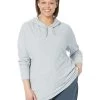 L.L.Bean Plus Size Soft Stretch Waffle Hoodie -L.L.Bean Shop 81nFTBgYoTL. AC SR736920