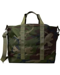 L.L.Bean Zip Hunter's Tote Bag With Strap Camouflage Large