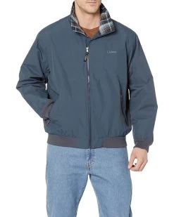 L.L.Bean Warm-Up Jacket Flannel Lined Regular